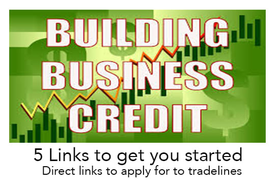 list to get business credit started